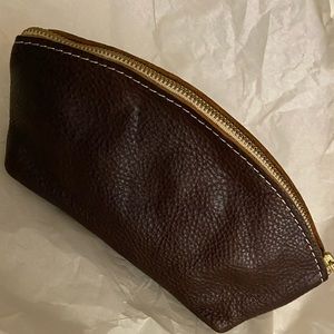 Portland Leather Goods Eclipse Makeup Bag